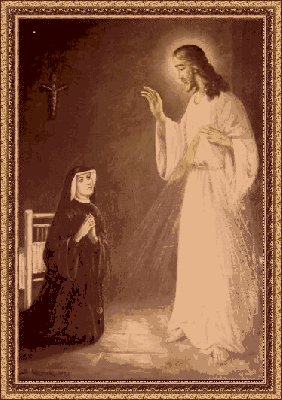 Siostra Faustyna i Jezus Milosierny